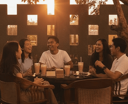 Suasana Kopi Darat di Kopi Rahayu